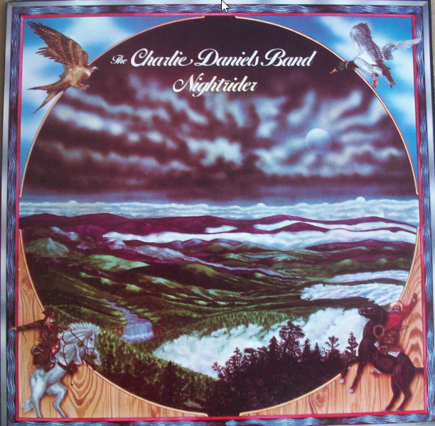 Nightrider The Charlie Daniels Band Lp 1980 Rare Vinyl