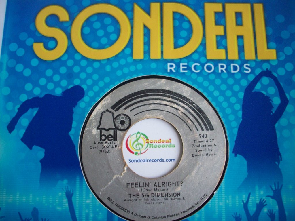 One Less Bell To Answer The 5th Dimension 7" Rare Vinyl Collectible