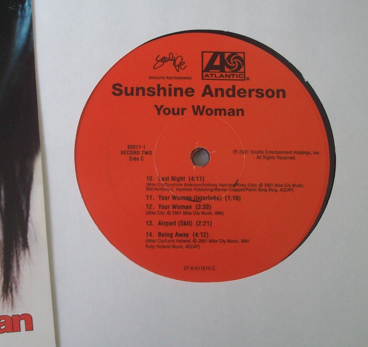 SUNSHINE ANDERSON - レコード アルバム 超美品